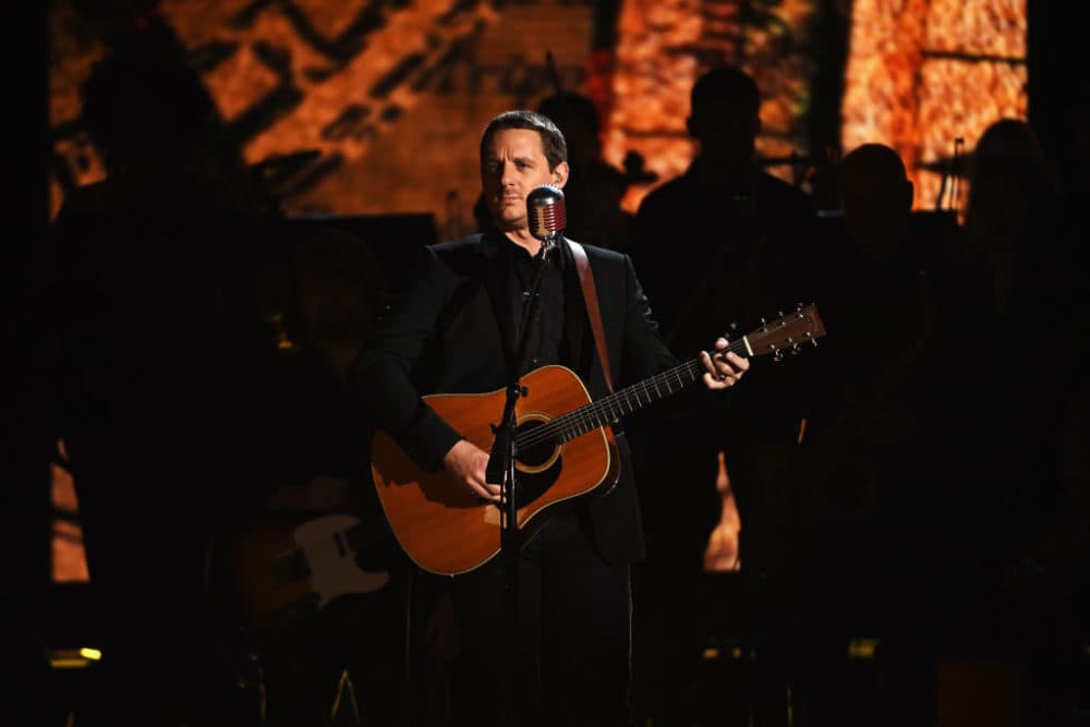 Sturgill Simpson performs onstage during The 59th Grammy Awards at Staples Center in 2017 in Los Angeles, California. (Kevork Djansezian/Getty Images)