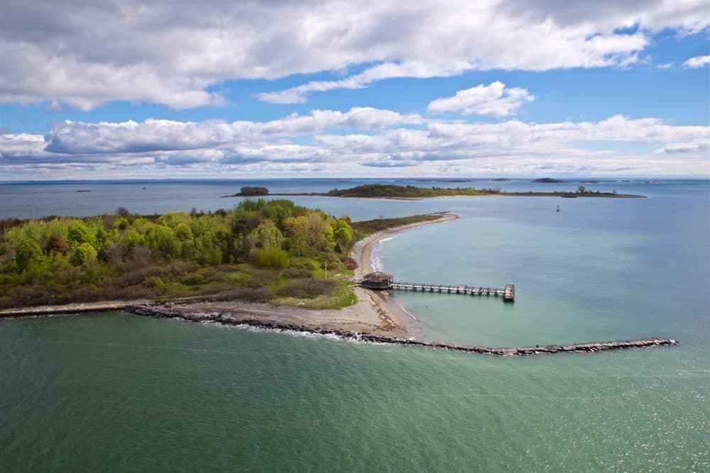 Gallops Island. (Courtesy Liz Cook/Boston Harbor Now)