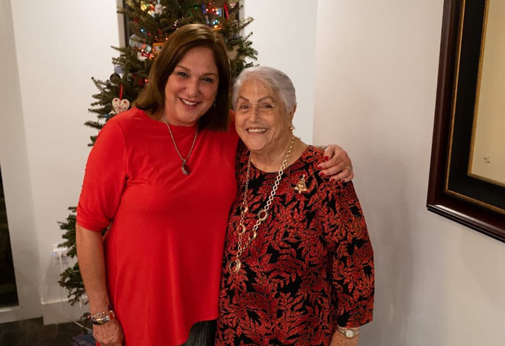 Pablo Rodriguez's 88-year-old grandmother Elena Chavez (right) and 64-year-old mother Elena Blasser are both still missing after the condo building collapse in Surfside, Florida. (Courtesy)