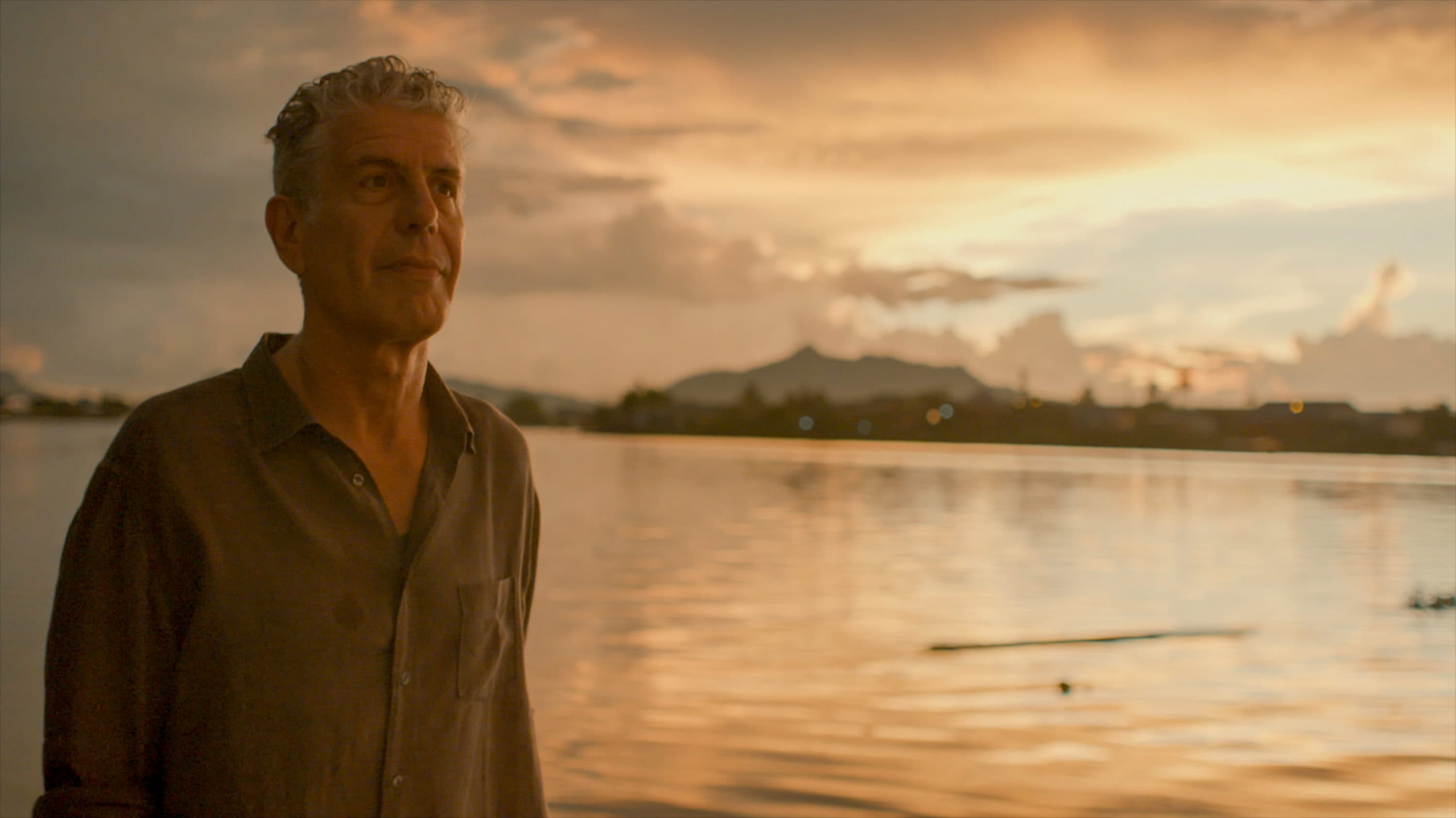 Anthony Bourdain in a still from the documentary &quot;Roadrunner.&quot; (Courtesy CNN/Focus Features)
