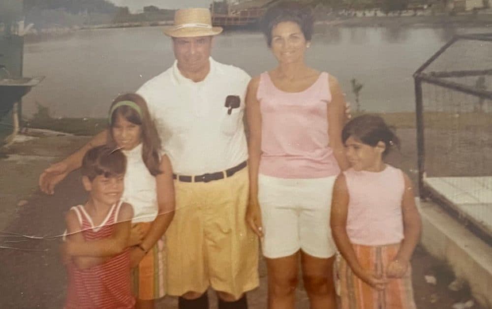 The author, second from left, and her family in 1970. (Courtesy)