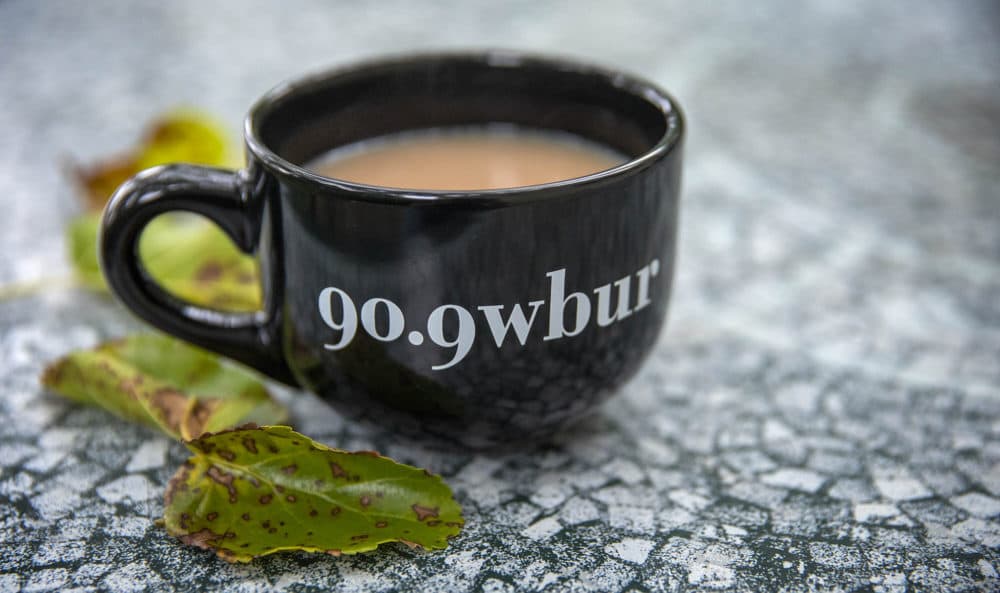 Autumn WBUR mug. (Robin Lubbock/WBUR)