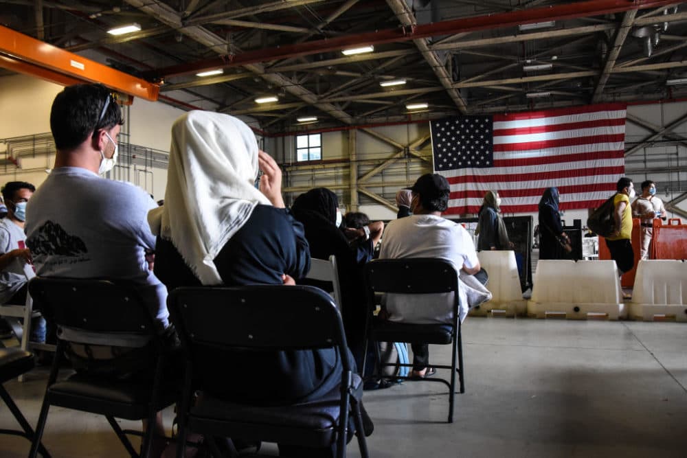With the Allied Refugee Operation, the U.S. evacuated U.S. citizens, special immigration visa applicants and Afghan refugees from Afghanistan. (Francesco Militello Mirto/NurPhoto/Getty Images)