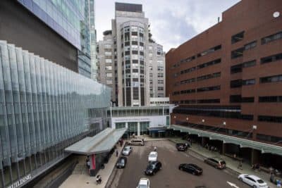Hundreds of employees at Massachusetts General Hospital — including a small number of physicians and nurses — still aren't vaccinated and are at risk of suspension or losing their jobs. (Jesse Costa/WBUR)