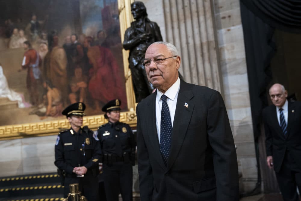 Former Chairman of the Joint Chiefs of Staff and former Secretary of State Colin Powell. (Drew Angerer/Getty Images)