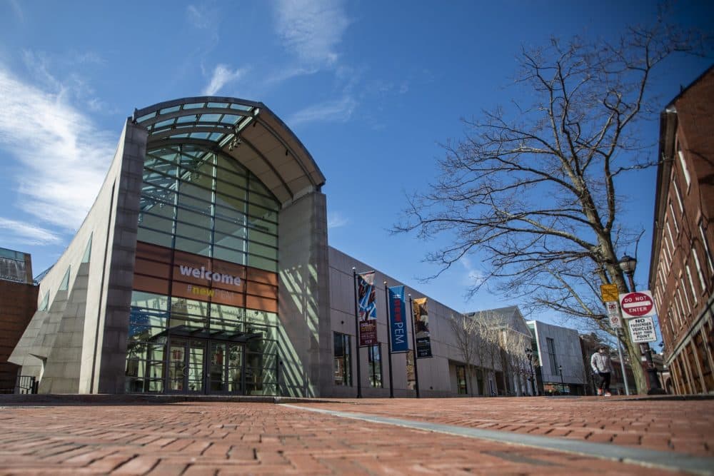 The Peabody Essex Museum in Salem photographed in 2020. (Jesse Costa/WBUR)