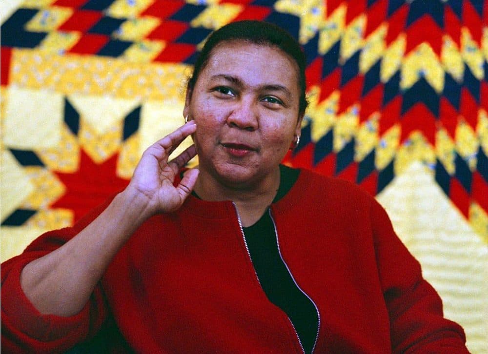 01/20/99: Feminist bell hooks during an interview. (Photo by Margaret Thomas/The The Washington Post via Getty Images)