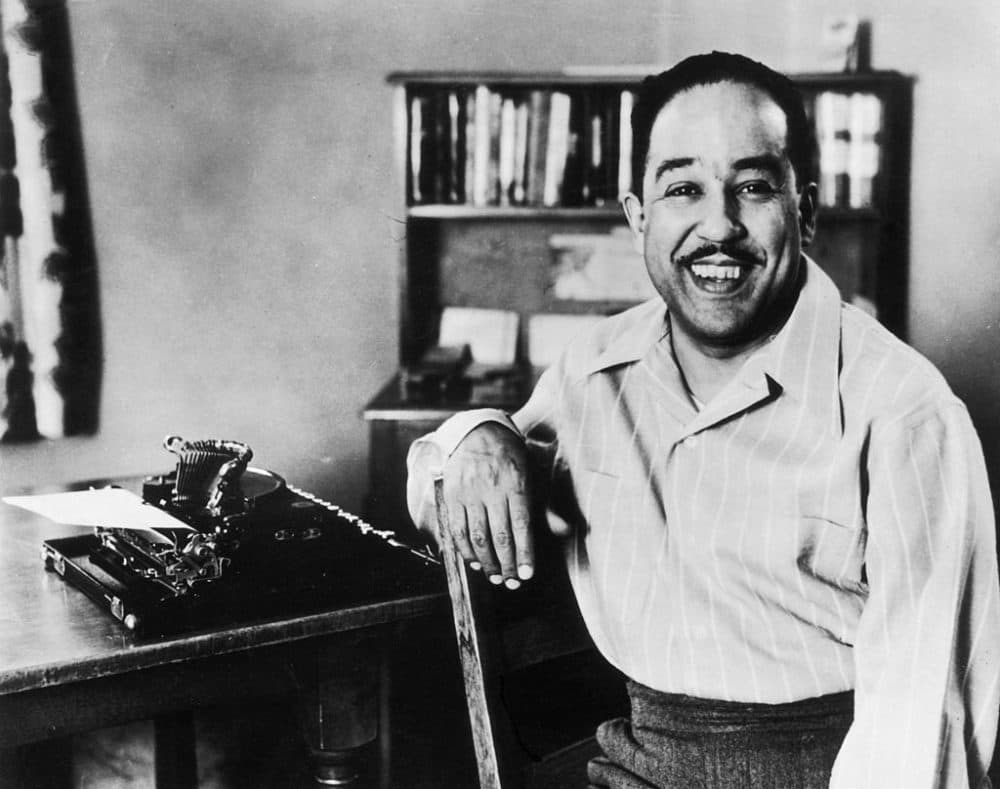 Poet and writer Langston Hughes in 1945. (Hulton Archive/Getty Images)