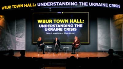 Image from the WBUR CitySpace Town Hall: Understanding the Ukraine Crisis