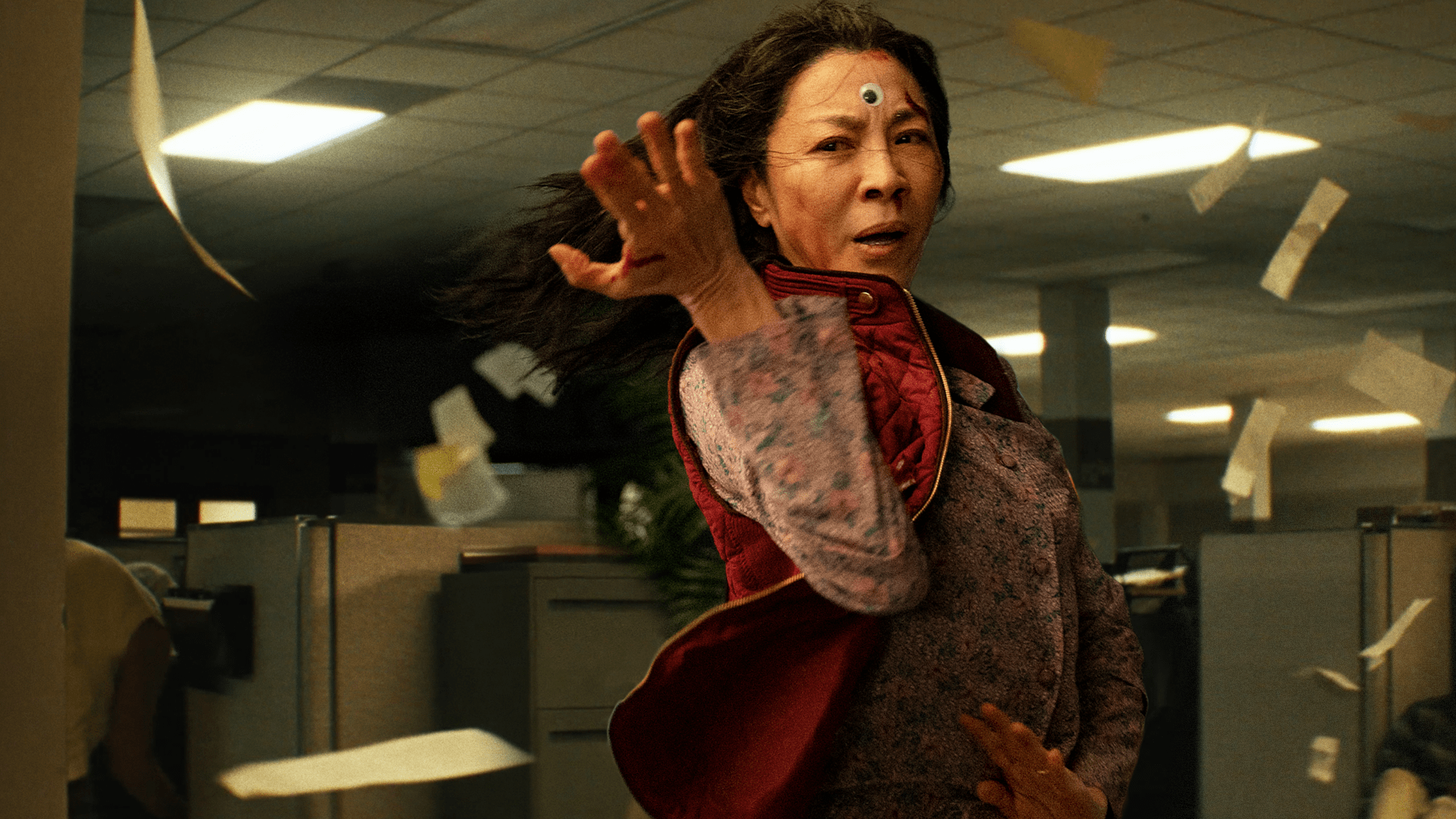 Michelle Yeoh in &quot;Everything Everywhere All at Once.&quot; (Courtesy A24)