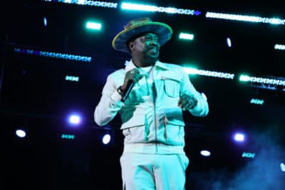 Anthony Hamilton performs during the 43rd Annual BRIC Celebrate Brooklyn! Festival - Club Quarantine Live: D-Nice with Special Guests at Prospect Park Bandshell on September 16, 2021 in New York City. (Theo Wargo/Getty Images)
