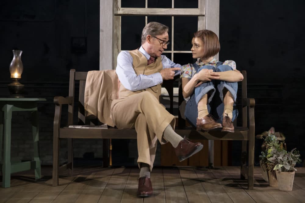 Richard Thomas as Atticus Finch and Melanie Moore as Scout Finch in &quot;To Kill A Mockingbird.&quot; (Courtesy Julieta Cervantes)