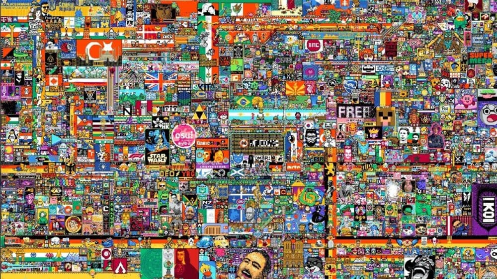 One pixel at a time Diplomacy and domination in Reddit's artistic masterpiece, r/place