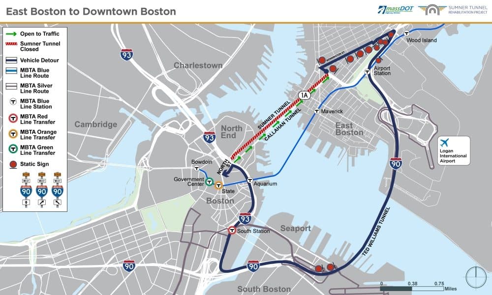 Boston tunnel project will have major traffic impact WBUR News