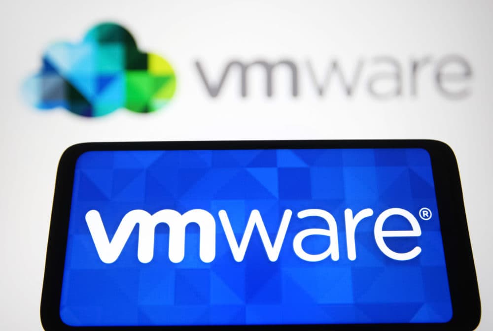 VMware has offices in Boston and Burlington. (Pavlo Gonchar/SOPA Images/LightRocket via Getty Images)