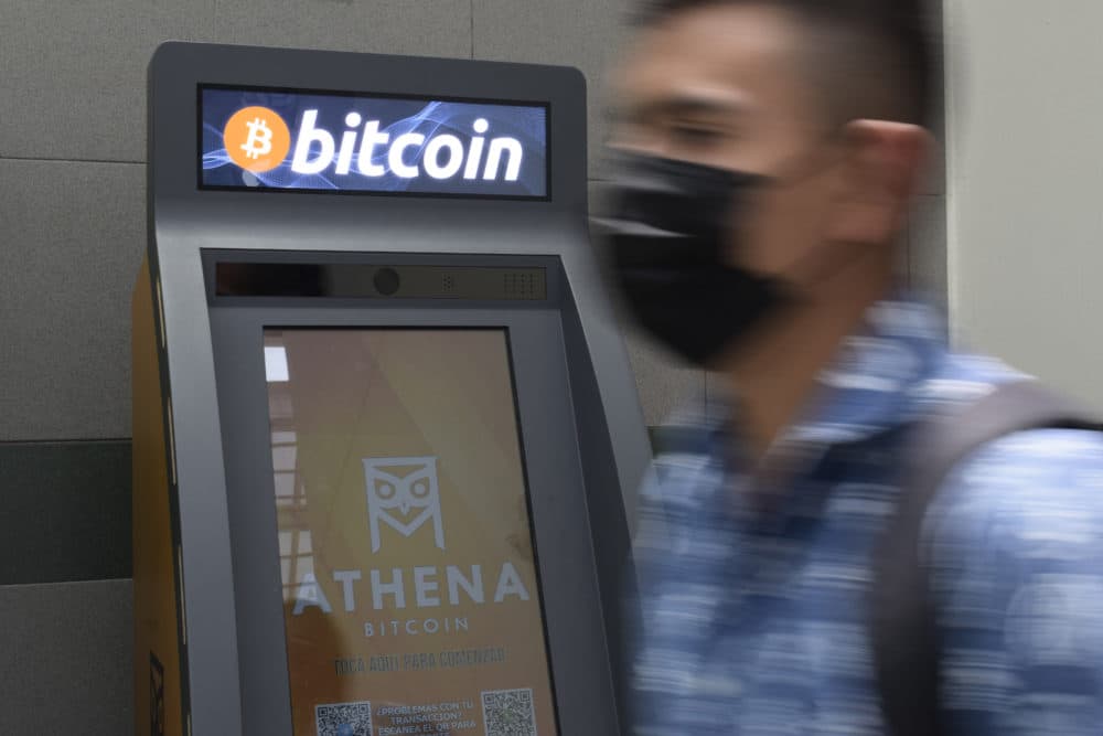 A Bitcoin ATM. (Anadolu Agency/Getty Images)