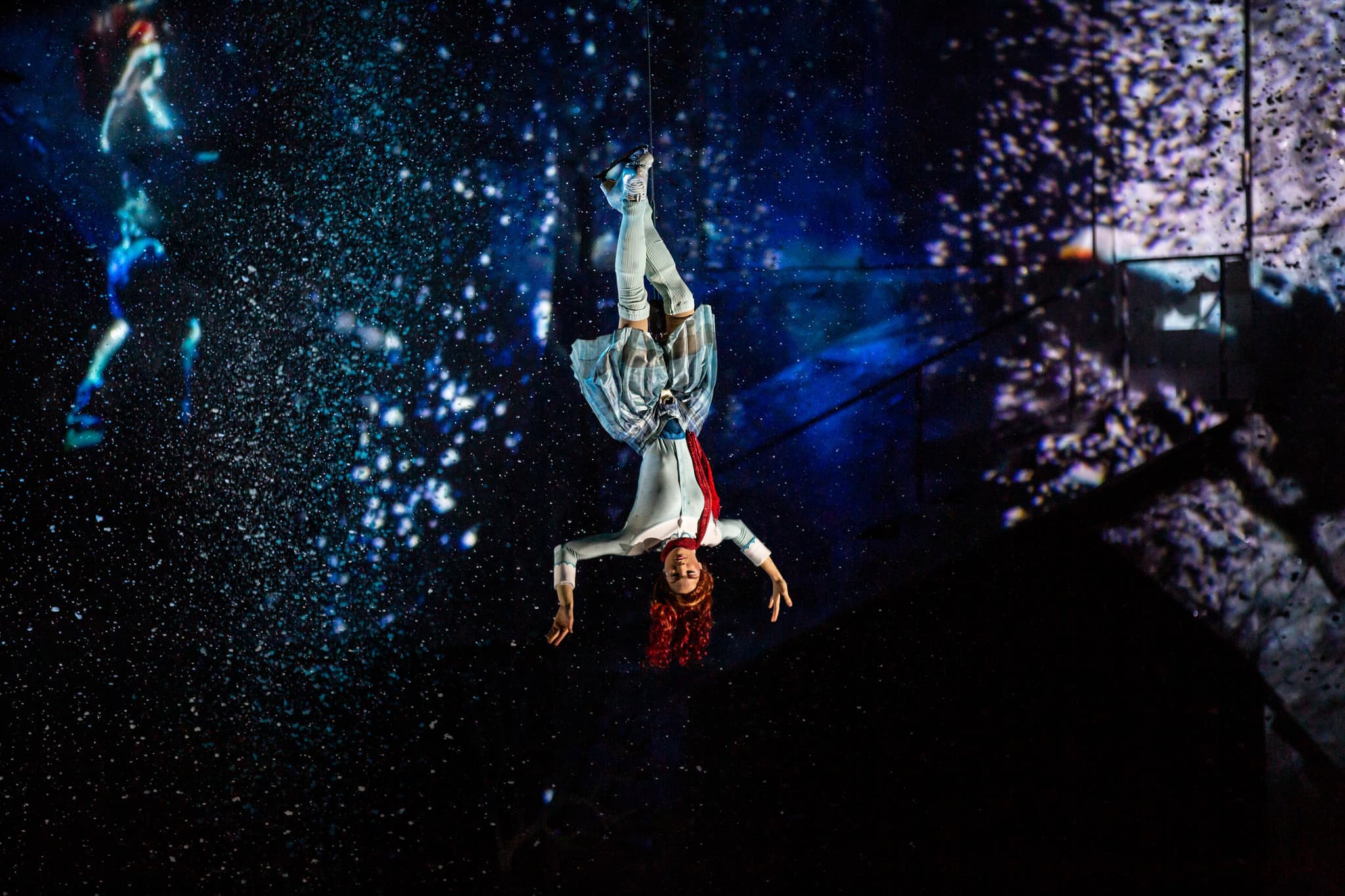 A Cirque du Soleil performer in a production of &quot;Crystal.&quot; (Courtesy Matt Beard/Cirque du Soleil)