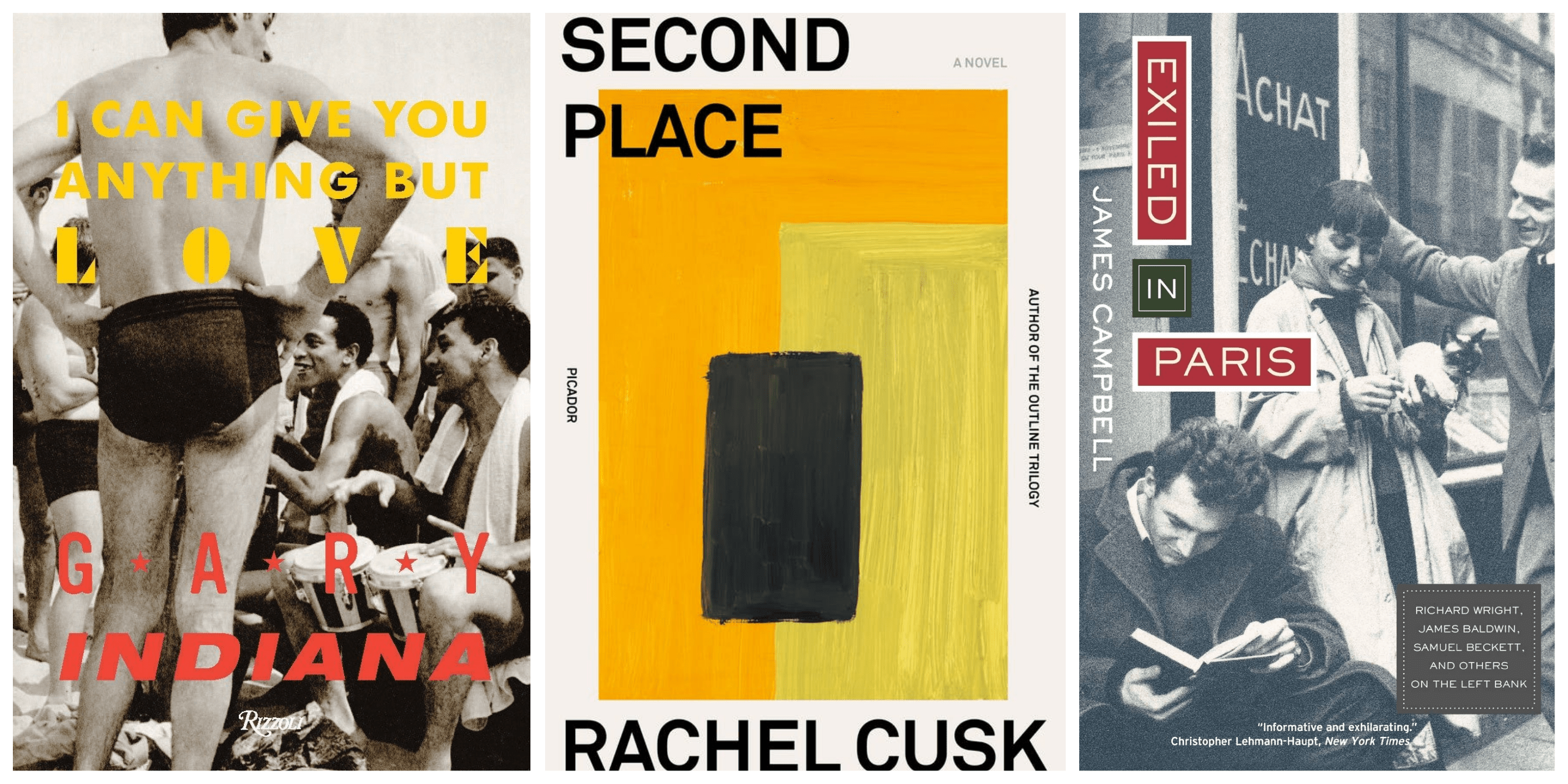 WBUR arts and culture fellow Lauren Williams recommends three books to read on artist displacement. (Courtesy the publishers)