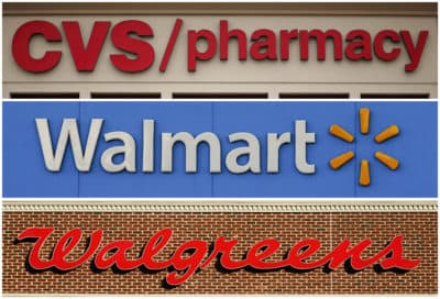 New Hampshire’s suit is the latest in a handful of claims filed by state and local governments targeting pharmacy chains — including CVS, Rite Aid and Walgreens — for their role in the opioid addiction crisis. (The Associated Press)