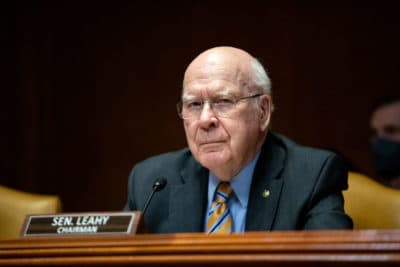 U.S. Sen. Patrick Leahy (D-VT) listens during the Senate Appropriations Committee Subcommittee on Defense at the U.S. Capitol on May 3, 2022  in Washington, DC.  (Amanda Andrade-Rhoades-Pool/Getty Images)