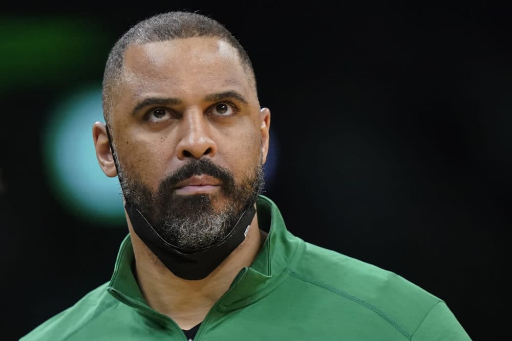 Boston Celtics coach Ime Udoka in 2022. (AP Photo/Steven Senne)