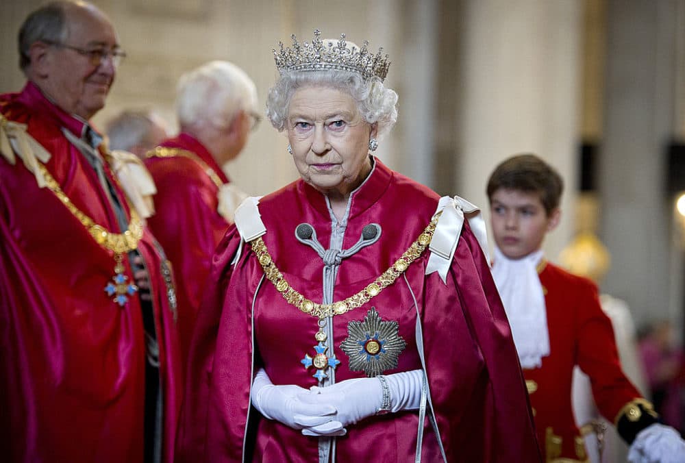 Queen Elizabeth II attends a service for the Order of the British Empire at St Paul's Cathedral on March 7, 2012 in London, England. (Geoff Pugh/Getty Images)