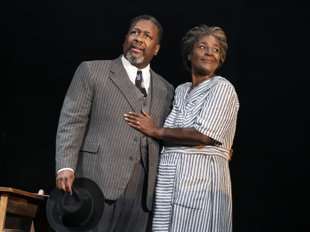 Wendell Pierce and Sharon D Clarke in &quot;Death of a Salesman.&quot; (Joan Marcus)