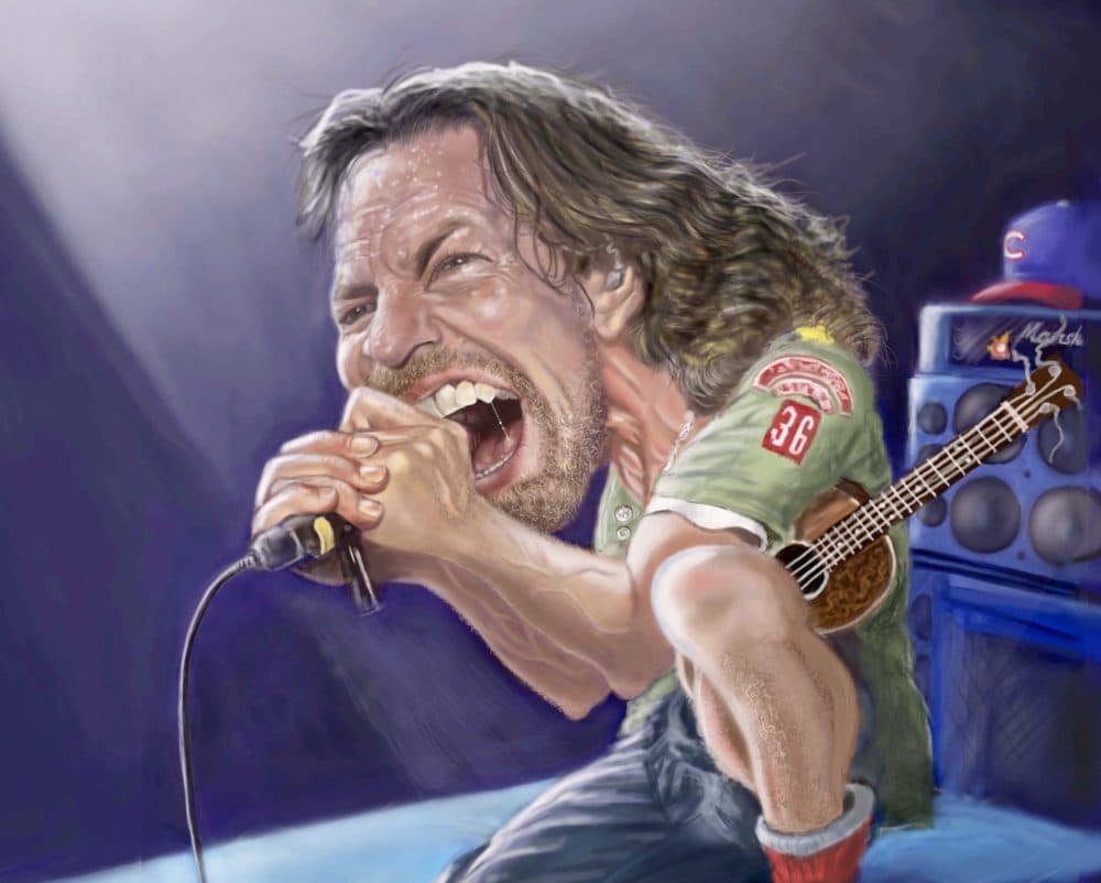 Eddie Vedder. (Courtesy of Kevin Nealon)