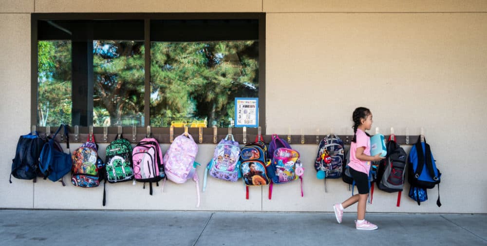Hansen Elementary School in Anaheim, Calif. began classes on Aug. 9 2022. (Paul Bersebach/MediaNews Group/Orange County Register via Getty Images)