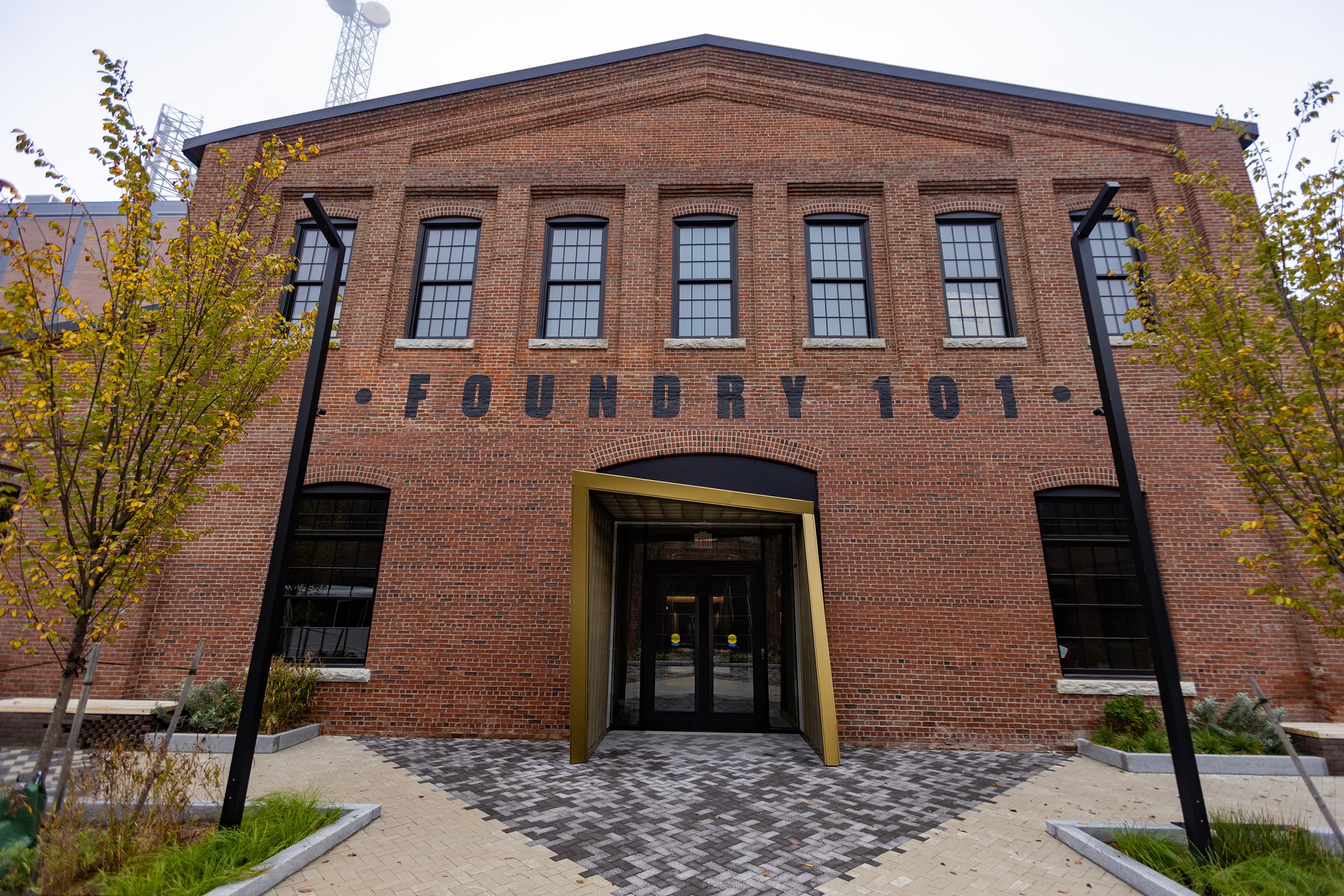The Foundry, a center of creativity and collaboration in Cambridge's Kendall Square. (Jesse Costa/WBUR)