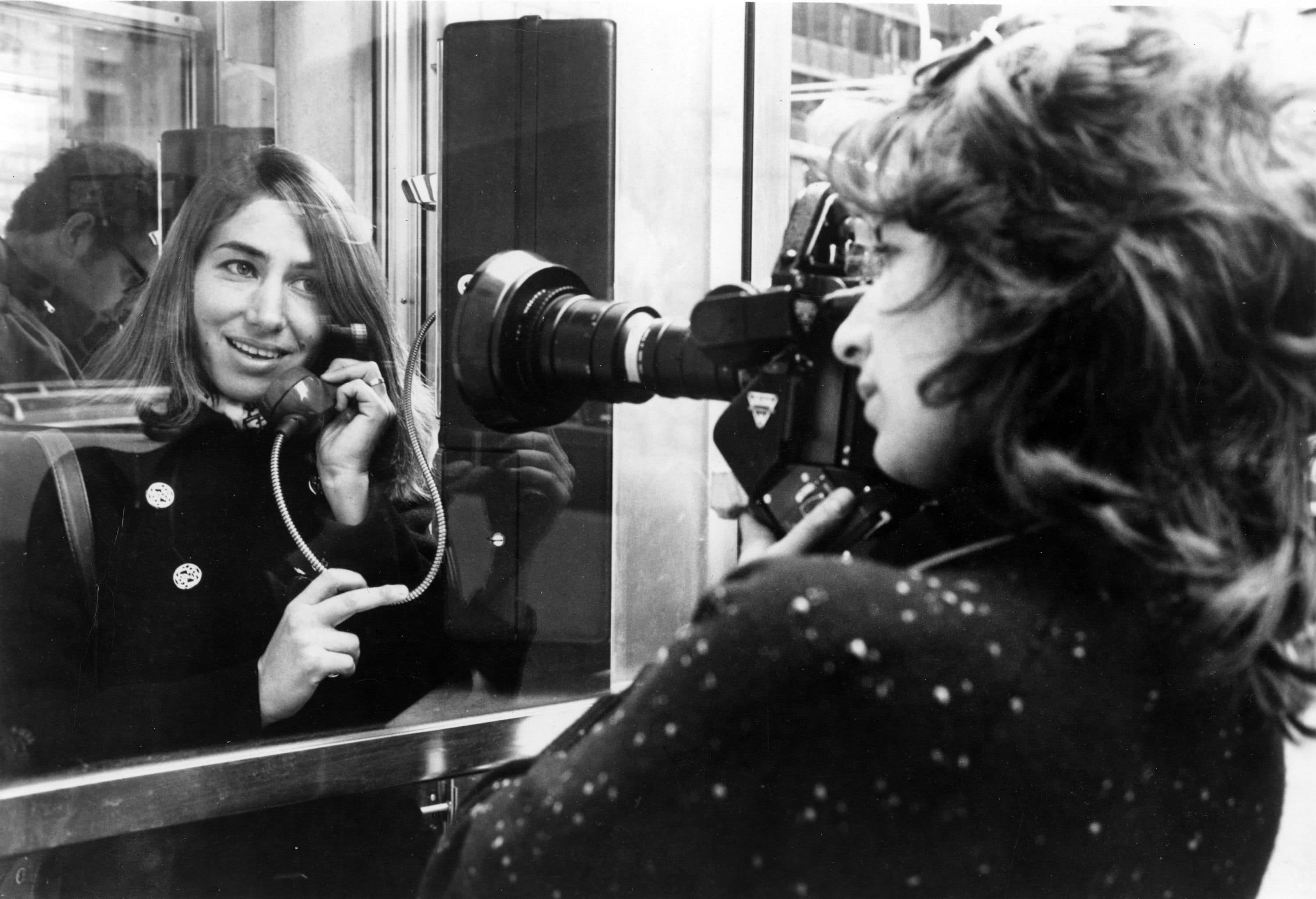 Claudia Weill filming Joyce Chopra for &quot;Joyce at 34.&quot; (Courtesy Harvard Film Archive)