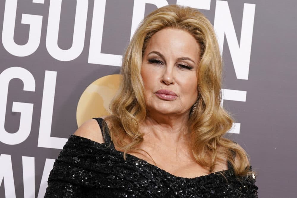 Jennifer Coolidge arrives at the 80th annual Golden Globe Awards at the Beverly Hilton Hotel on Tuesday, Jan. 10, 2023, in Beverly Hills, Calif. (Jordan Strauss/Invision/AP)