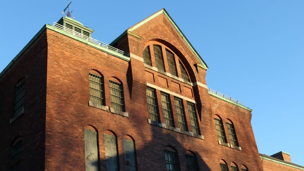 The Ash Street Jail, which opened in 1888, in New Bedford. (Ben Berke/The Public's Radio)