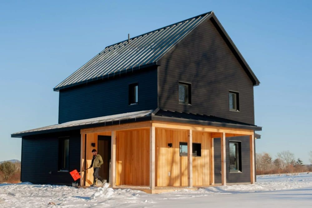 A passive house in the town of Hope into which Patrick McCunney and Madeleine Mackell recently moved. (Courtesy Of GO Logic)