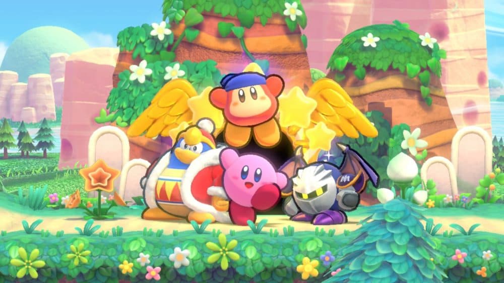 &quot;Kirby's Return to Dream Land Deluxe&quot; features co-op for up to four players. (Courtesy of Nintendo)