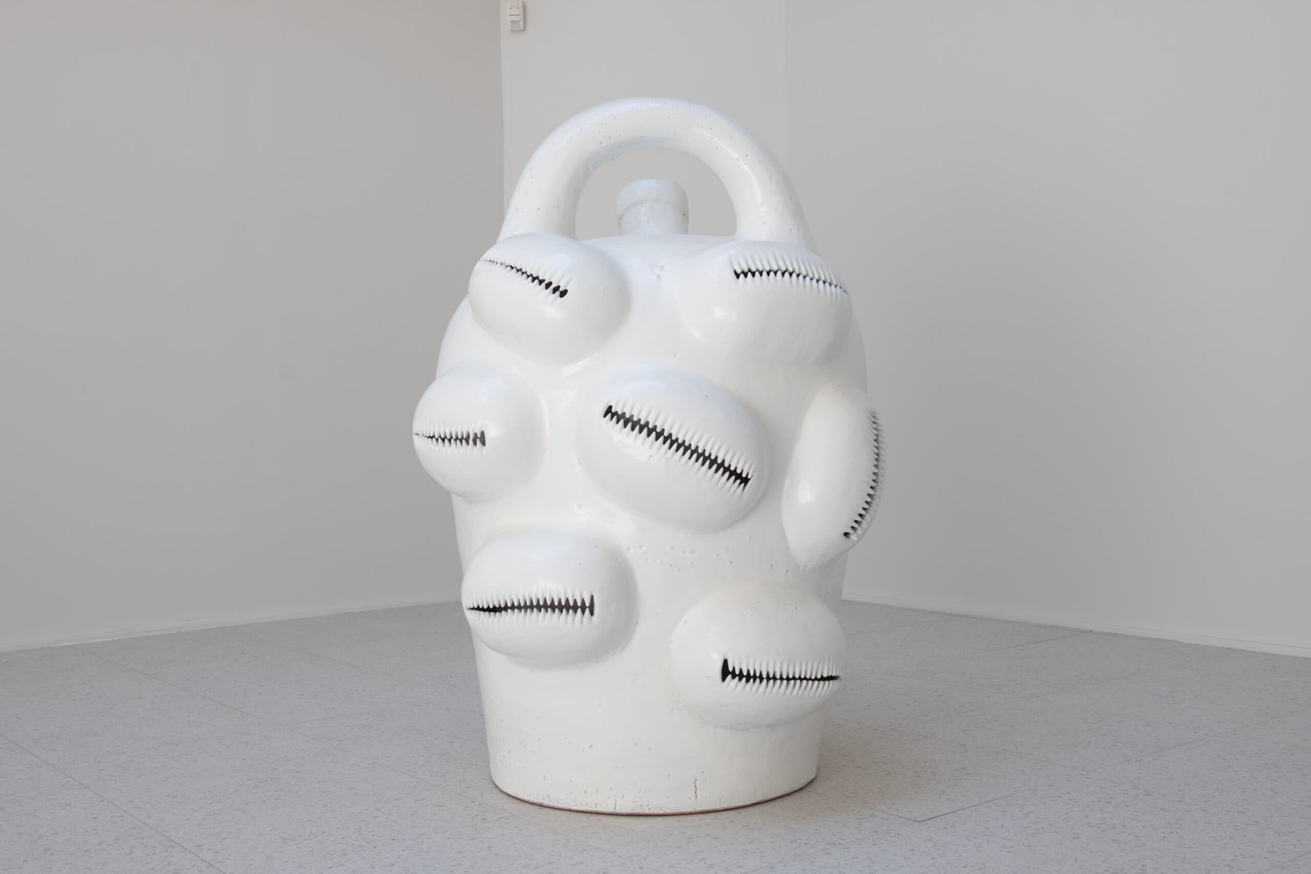 Simone Leigh, &quot;Jug,&quot; 2022. Glazed stoneware. (Courtesy the artist, Matthew Marks Gallery and Timothy Schenck)