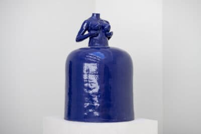 Simone Leigh, &quot;Martinique,&quot; 2022. Glazed stoneware. (Courtesy the artist and Matthew Marks Gallery; photo by Timothy Schenck)