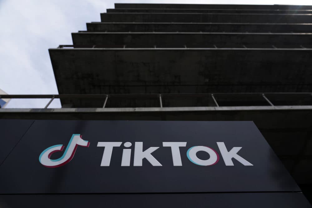 The TikTok Inc. building in Culver City, Calif. (Damian Dovarganes/AP)