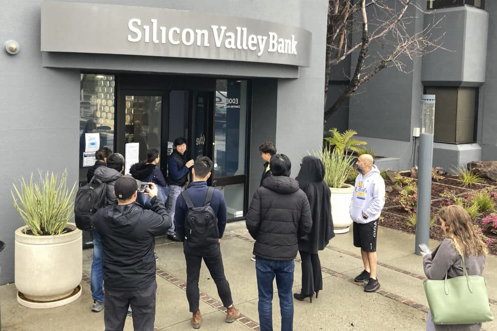Silicon Valley Bank in Santa Clara, Calif. (AP Photo/Jeff Chiu)