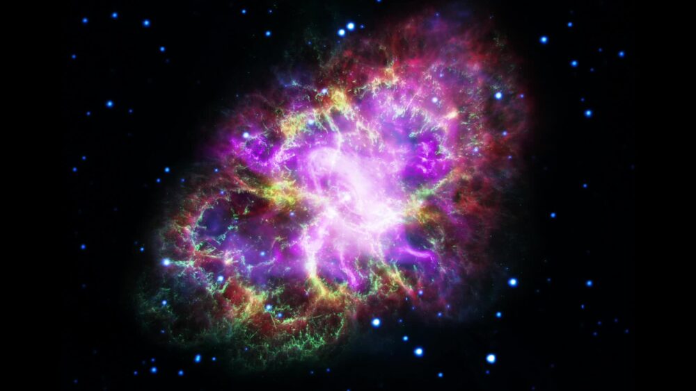 A highly detailed image of the Crab Nebula. (Courtesy of NASA, ESA, J. DePasquale)