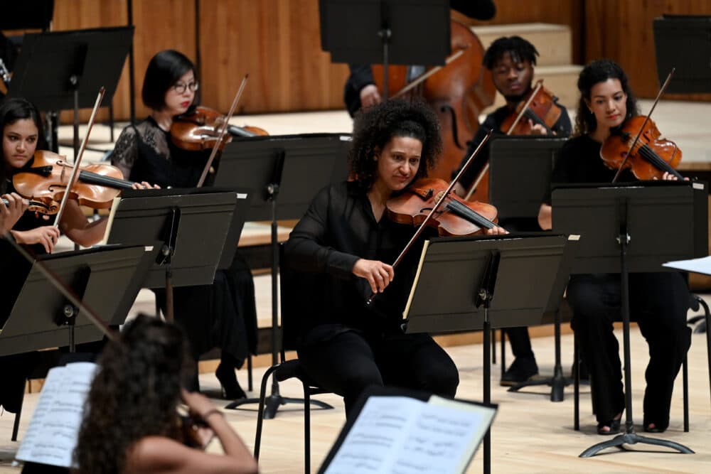 Chineke! London Contemporary Orchestra perform at Southbank Centre on May 28, 2021 in London, England. (Kate Green/Getty Images)