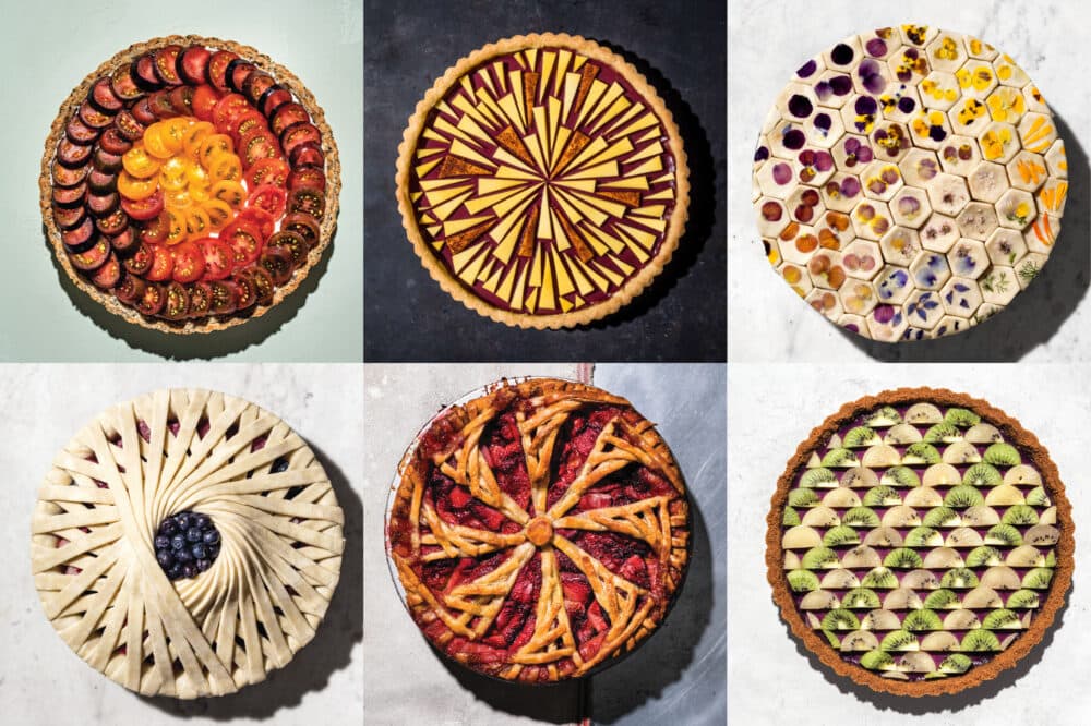 Pies from “Pieometry: Modern Tart Art and Pie Design for the Eye and the Palate.&quot; (Courtesy of Ed Anderson)