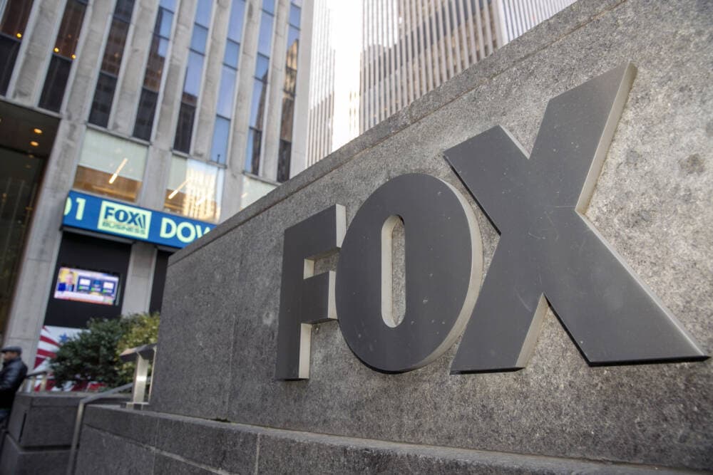 The Fox News studios and headquarters in New York City. (Ted Shaffrey/AP)