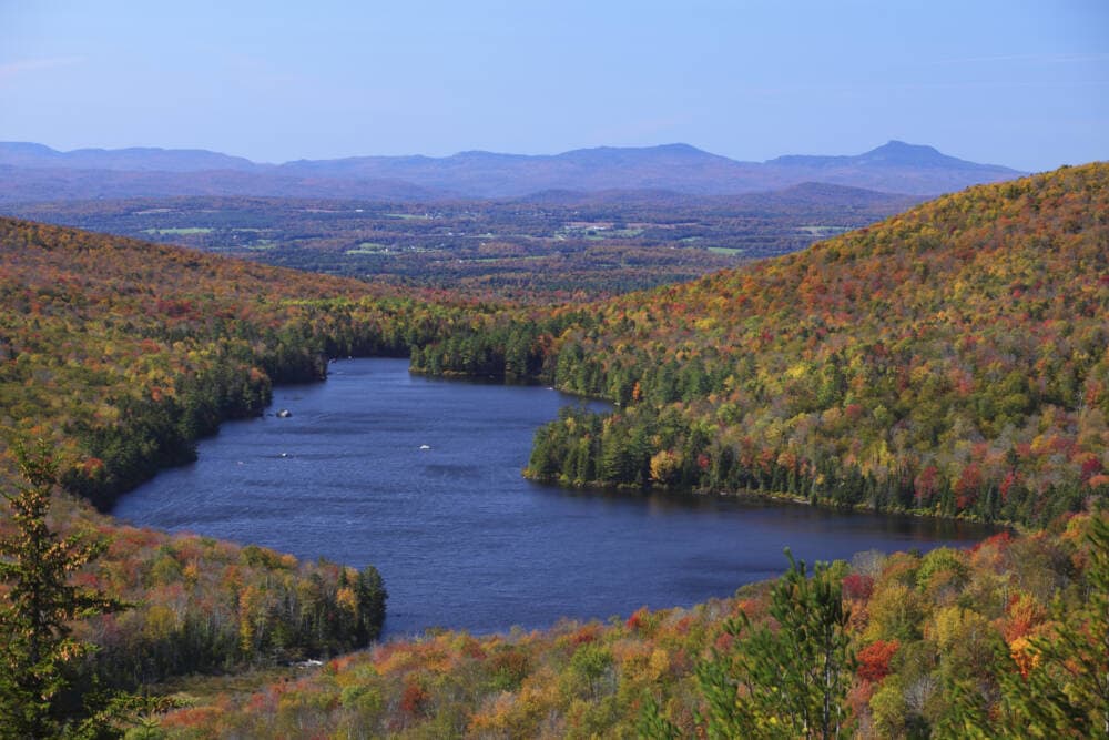 Green Mountain National Forest in Vermont in the fall. (Getty Images)