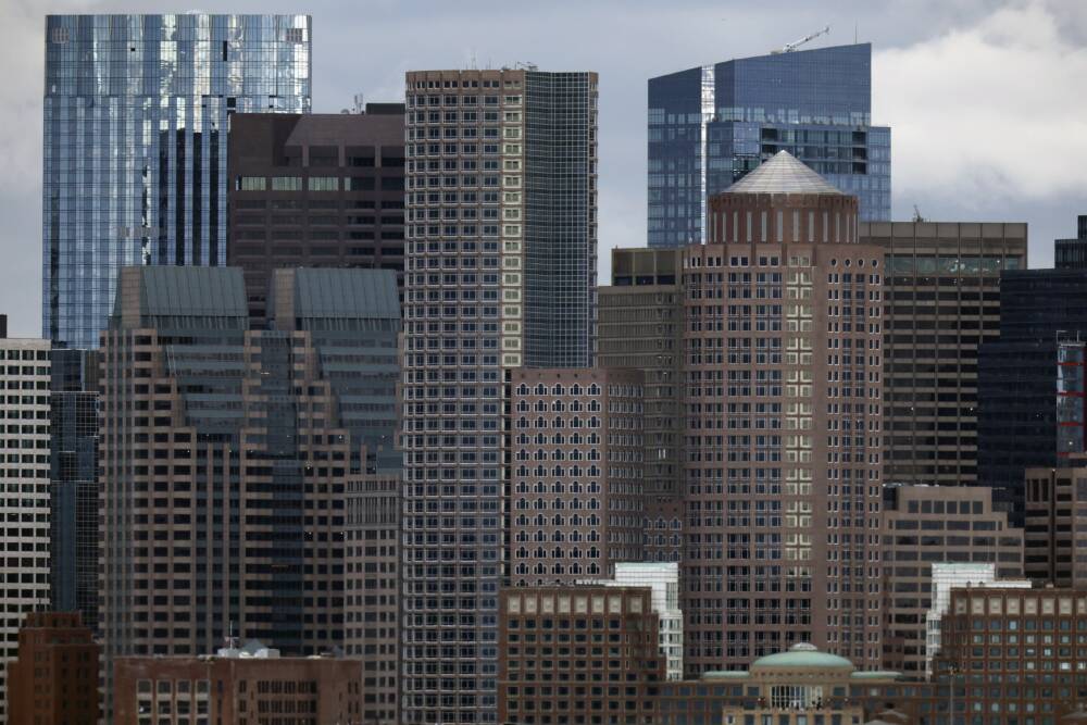 The Boston skyline, Thursday, Jan. 26, 2023, in Boston. Some of the largest U.S. cities challenging their 2020 census numbers aren't getting the results they hoped for from the U.S. Census Bureau. (Michael Dwyer/AP)