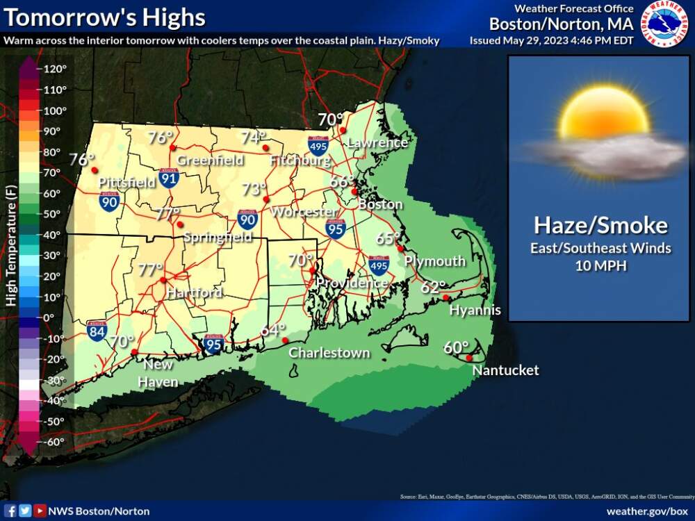 (Courtesy National Weather Service)
