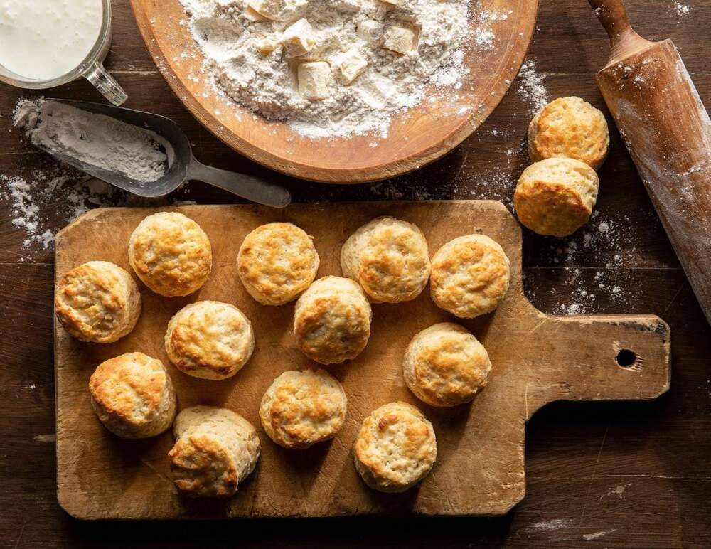 Buttermilk biscuits. (Courtesy of 83 Press)