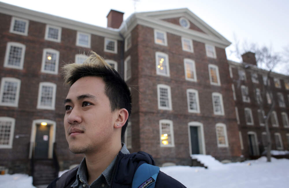 Viet Nguyen helped lead an effort urging Brown and other elite universities to rethink their legacy admissions policies. “Now more than ever, there’s no justification for allowing this process to continue,” he said. (Steven Senne/AP)