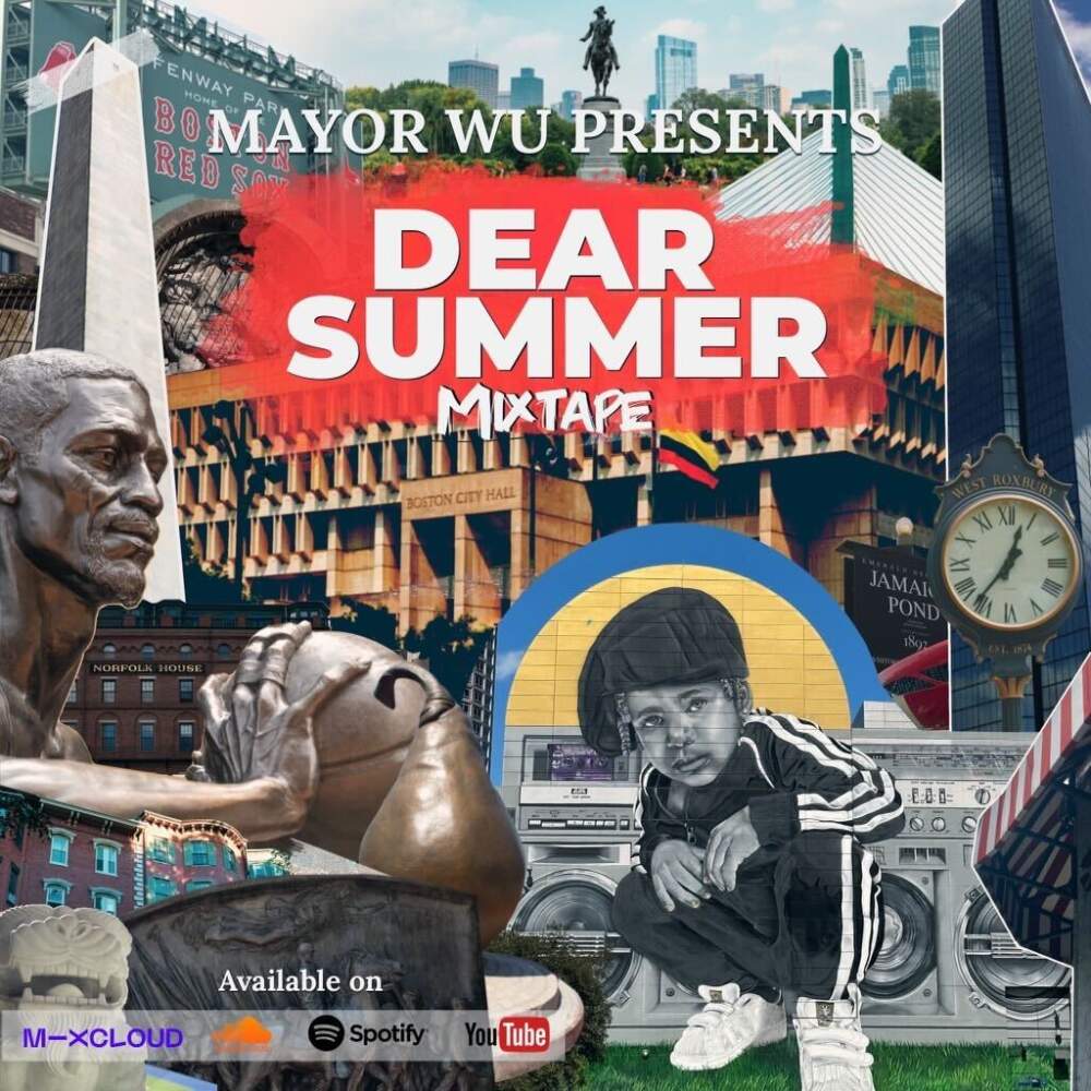 The cover of the &quot;Dear Summer&quot; mixtape. (courtesy City of Boston)