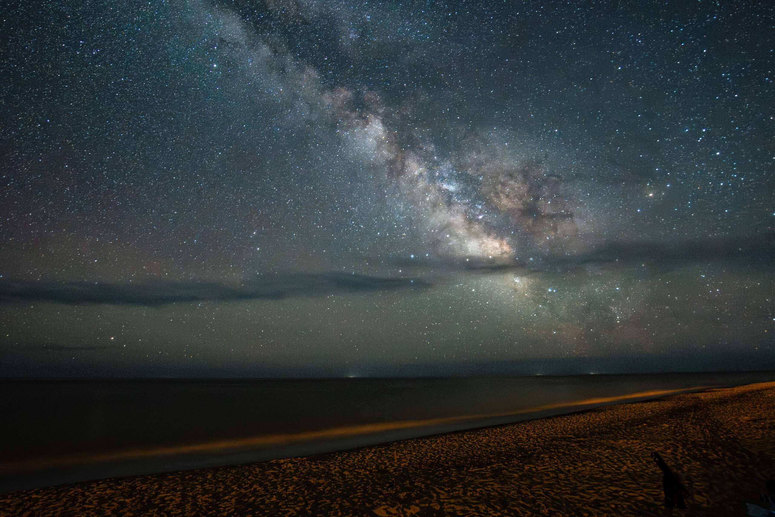 The Milky Way seen from Siasconset beach in Nantucket. (Photo Courtesy of Anavi Uppal)